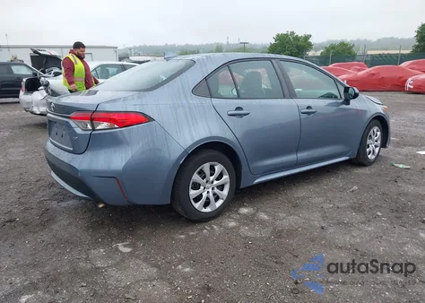 2021 Toyota Corolla Le из США, поврежденный, VIN 5YFEPMAE4MP236066